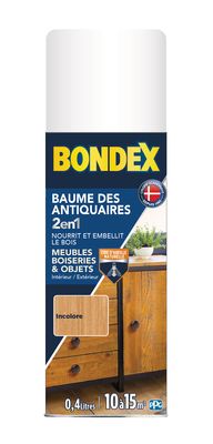 Bondex - Baume des Antiquaires Aérosol - 400ml - Incolore