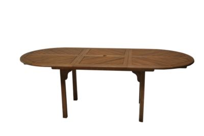 Durban table 160/220x100 acacia Livraison gratuite domicile