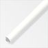 1/4 rond PVC blanc longueur 2,50 m