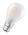 Ampoule LED B 22 standard dépolie 7 W = 806 lumens blanc neutre OSRAM