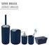 Brosse WC Brasil bleu foncé WENKO