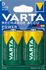 Accumulateurs LR20 prêt à l'usage 3000 mAh par 2 VARTA