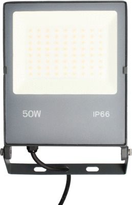 Projecteur LED extérieur 50W blanc chaud IP66 5200 lumens anthracite - FLOODY ARLUX