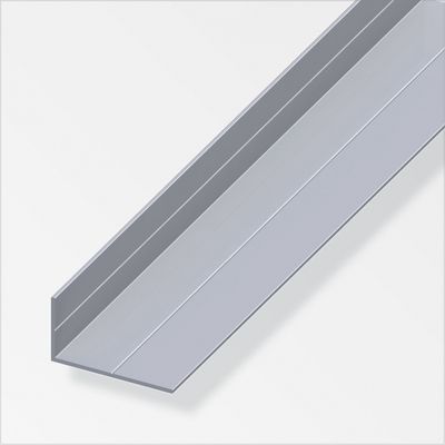 Cornière aluminium brut 23.5 x 43 x 1.5 mm 2.5 m ALFER