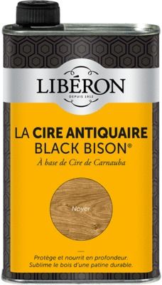 Cire antiquaire liquide "Black Bison" noyer 500 ml LIBERON