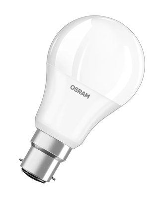 Lot de 4 ampoules LED standard B22 8,5W = 806 lumens blanc chaud - OSRAM