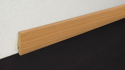 Plinthe sol stratifié décor chêne clair Sherwood 19x70x2400mm AJ TIMBER