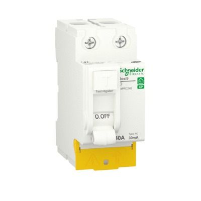 Interrupteur différentiel 40A 30mA type AC peignable - Resi9 XP SCHNEIDER ELECTRIC