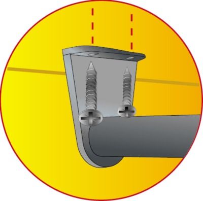 Barre penderie télescopique chromé 40 à 72 cm MOTTEZ