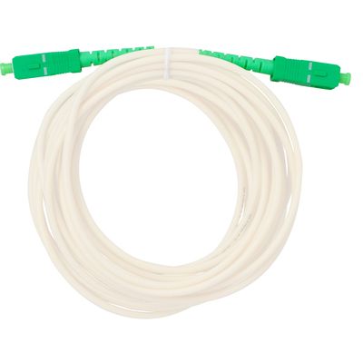 Cordon fibre optique 20m pour branchement box des opérateurs SFR Bouygues Orange SEDEA