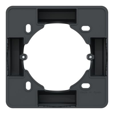 Boîte support pour montage en saillie 36mm anthracite - Ovalis SCHNEIDER ELECTRIC