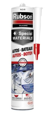 Mastic Special Materials autos-bateaux noir 280 ml RUBSON