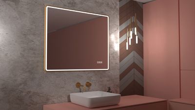 Miroir lumineux 75 X 90 cm Solar MP GLASS