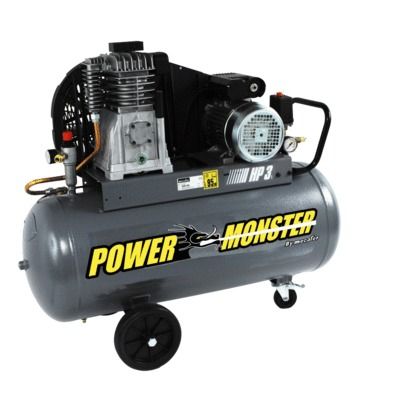 Compresseur 100 l 3 HP POWER MONSTER MECAFER