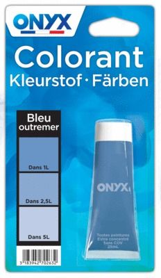 Colorant universel pour peinture bleu outremer 25 ml ONYX