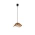 Suspension noir et naturel E27 15W Ø28 Sahara - COREP