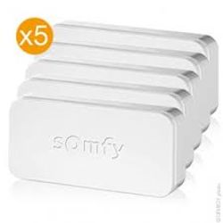 Détecteur d'ouverture SOMFY PROTECT Pack de 5 IntelliTAG pour Home Alarm
