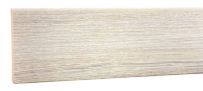 Plinthe 10 x 60 x 2600 mm colonial gris blanc