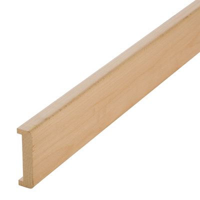 Nez de cloison hêtre 24 x 88 mm, L.2,40 m AJ TIMBER