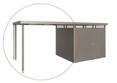 Auvent HighLine H3 Grisquartz BIOHORT