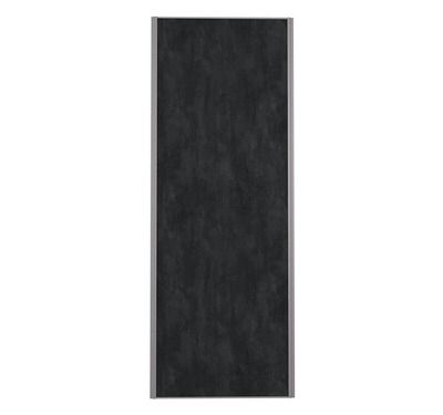 Porte de placard Ardoise Profil gris H 248,5 x L 92,2 cm YNGENIO