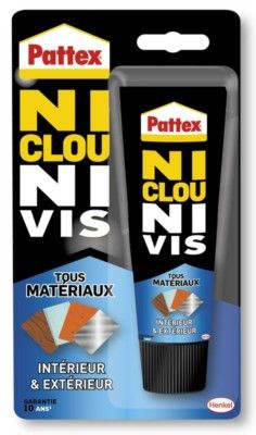 Colle ni clou ni vis blanche 142 g PATTEX