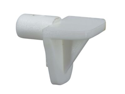 Supports de rayon diamètre 5 mm plastique blanc par 24