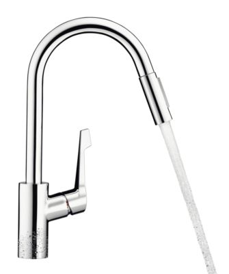 Robinet de cuisine avec douchette Chrome Centro XL - HANSGROHE