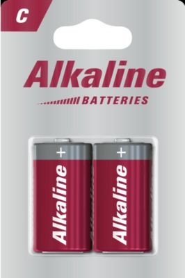 Piles Red Alkaline LR14/C par 2