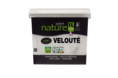 Peinture naturelle murale Plume velours 1 l - DEFI NATURE