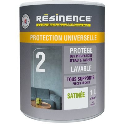 Résine de protection universelle satin 1 litre RESINENCE