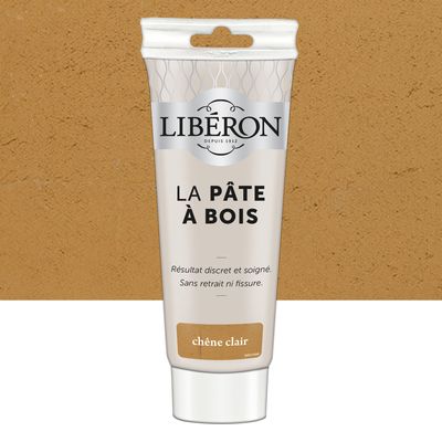 Pâte à bois chêne clair tube 250 gr LIBERON