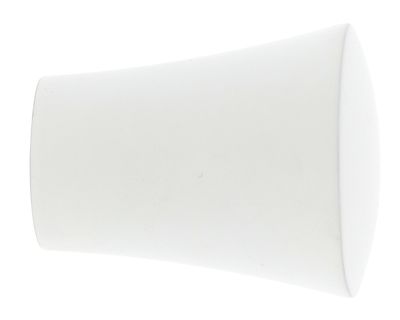 Embout métal à visser Medium diam 20 mm Finition Blanc Mat par 2 - MOBOIS