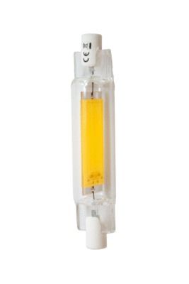 Ampoule LED crayon R7s 78mm 6W=650 lumens blanc neutre FOX LIGHT