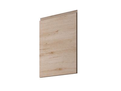 Porte effet bois naturel avec poignée intégrée pour meuble de cuisine Syncron ANV-02 OAK 56 x 60 cm OFITRES