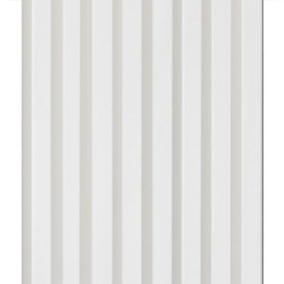 Panneau déco mural 3D fond blanc à peindre Ep.20 x 287 x 1250 mm lot de 2  AJ TIMBER