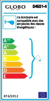 Arc Katia E14 4 x 40 W