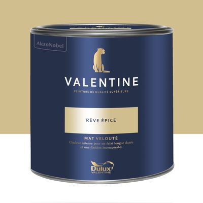 Peinture Valentine Mat Velouté Rêve Épicé 2 L - DULUX VALENTINE