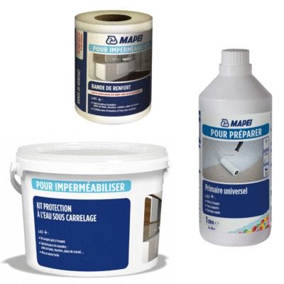 Kit de protection à l'eau sous carrelage MAPEI