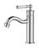 Robinet de salle de bain Chrome Leeds - ESSEBAGNO