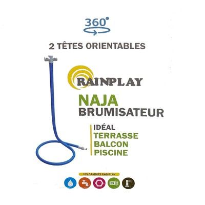 Brumisateur individuel Naja 2 têtes orientables RAINPLAY