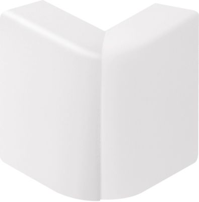 Angle extérieur blanc pour plinthe 20 X 115 mm TEHALIT