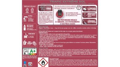 Peinture pour sol trafic extrême pierre 500 ml V33