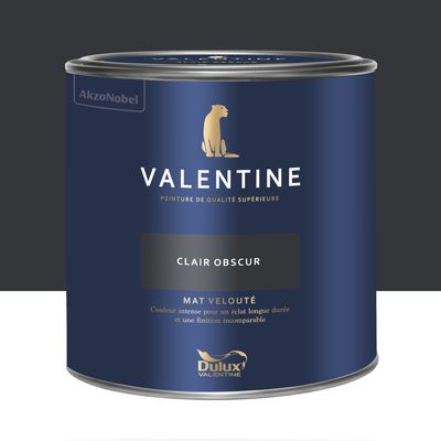 Peinture Valentine Mat Velouté Clair Obscur 2 L - DULUX VALENTINE