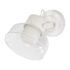 Applique pour salle de bains MAKO blanc mat GU10 400 lumens IP 44 - COREP