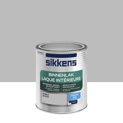 Peinture Laque intérieure gris béton satin 750 ml SIKKENS