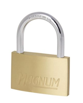 Cadenas à clés largeur 30 mm en laiton MAGNUM