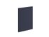 Porte pour meuble de cuisine Lotus bleu marine mat 56 x 40 cm OFITRES