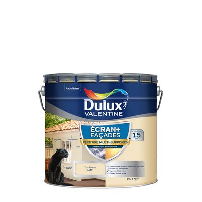 Peinture façades multi supports ton pierre 10 l - DULUX VALENTINE