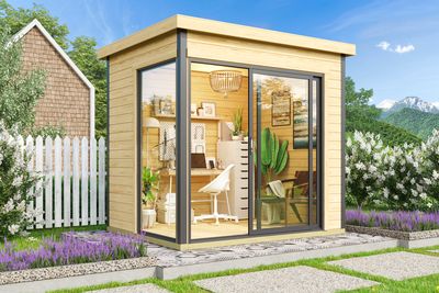 Abri de jardin bois Domeo Mini+ 44 mm - 4,60 m²